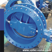 Flg RF/Rtj Triple Eccentric Butterfly Valve with Pneumatic Operator